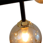 Lustre Pendente Para Teto 5 Bocal Led Sala De Estar E Jantar