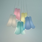 Lustre Pendente Paris Arabescos Cores Suaves Bivolt