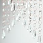 Lustre Pendente Plafon Cristal Crilick Pl7202 Rose Gold