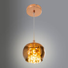 Lustre Pendente Quadrado Branco 45x45cm para 4 lâmpadas E27 S