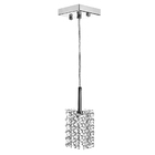 Lustre Pendente Quadrado Clearcast Cristal Legitimo Maravilh