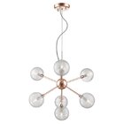 Lustre Pendente Quality Atomy Pd1268 Dourado G9 Bivolt