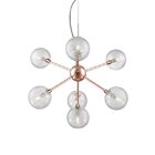 Lustre Pendente Quality Atomy Pd1268 Dourado G9 Bivolt