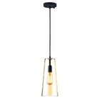 Lustre Pendente Quality Bugle 730 E27 Bivolt Âmbar
