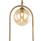 Lustre Pendente Quality Cadre 1334 G9 Bivolt - Bronze / Champ