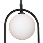 Lustre Pendente Quality Cadre 1334 G9 Bivolt Preto / Branco