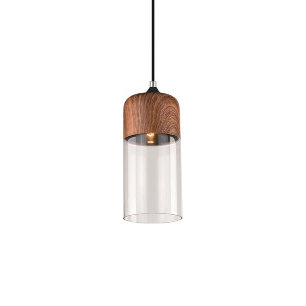 Lustre Pendente Quality Classic 617 Marrom E27 Bivolt