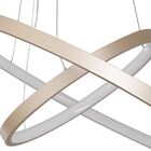 Lustre Pendente Quality Montreal 1301 Led Bivolt Dourado