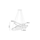 Lustre Pendente Quality Montreal 1303 Led Bivolt Cobre