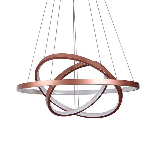 Lustre Pendente Quality Montreal 1303 Led Bivolt Cobre