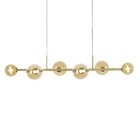 Lustre Pendente Quality Orbit 1527 G9 Bivolt Dourado / Champa