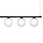 Lustre Pendente Quality Orbit 1528 G9 Bivolt Preto / Transpar