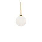 Lustre Pendente Quality Orbit 1534 G9 Bivolt Dourado / Branco