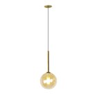 Lustre Pendente Quality Orbit 1534 G9 Bivolt Dourado / Champa