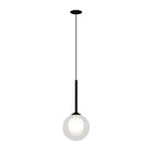 Lustre Pendente Quality Orbit 1534 G9 Bivolt Preto / Transpar