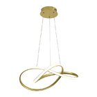 Lustre Pendente Quality Orgon 1423 Led Bivolt Dourado
