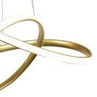 Lustre Pendente Quality Orgon 1423 Led Bivolt Dourado