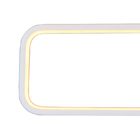 Lustre Pendente Quality Recto 1320 Led Bivolt - Branco - Único