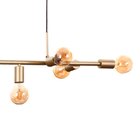 Lustre Pendente Quality Spine 1607 E27 Bivolt Dourado