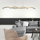 Lustre Pendente Quality Twine 1339 Com Led Bivolt Dourado