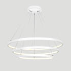 Lustre Pendente Ring 3 Aros 105w 3000k- Branco