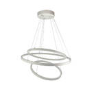 Lustre Pendente Ring 3 Aros 105w 3000k- Branco