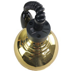 Lustre Pendente Rustico Luxo Cabo Espiral E27 Canopla Decoraç