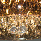 Lustre pendente sidney cristais legítimos k9 cuba Rosê 50cm s