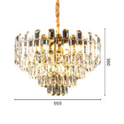 Lustre Pendente Sindora Dcd00463 Dourado E14 Bivolt