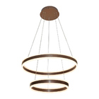 Lustre Pendente Sindora Dcd03001 Marrom Led Bivolt