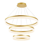 Lustre Pendente Sindora Dcd03005 Dourado Led Bivolt