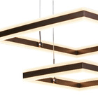 Lustre Pendente Sindora Dcd03046 Marrom Led Bivolt