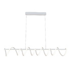 Lustre Pendente Sindora Dcd03070 Branco Led Bivolt
