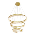 Lustre Pendente Sindora Dcd03161 Dourado Led Bivolt