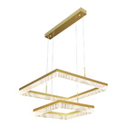 Lustre Pendente Sindora Dcd03162 Dourado Led Bivolt