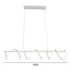 Lustre Pendente Sindora Dcd03187 Branco Led Bivolt