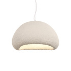 Lustre Pendente Sindora Dcd04087 50cm Branco E27 Bivolt