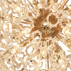 Lustre Pendente Sindora Dcd06224 60cm Dourado E14 Bivolt