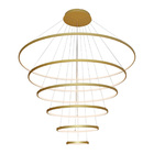 Lustre Pendente Sindora Qd05447 Dourado Led Bivolt