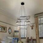 Lustre Pendente Sindora Qd05454 Preto Led Bivolt