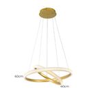 Lustre Pendente Skylight Apogeu 4010 Led Bivolt Dourado