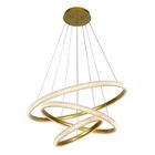 Lustre Pendente Skylight Apogeu 4011 Led Bivolt Dourado