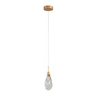 Lustre Pendente Skylight Bright 4085 Led Bivolt Dourado