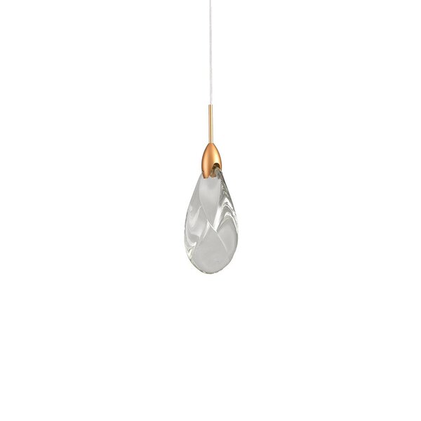 Lustre Pendente Skylight Bright 4085 Led Bivolt Dourado