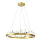 Lustre Pendente Skylight Cave 3095 Led Bivolt Dourado
