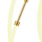 Lustre Pendente Skylight Cross 4026 Led Bivolt Dourado / Bran