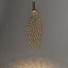 Lustre Pendente Skylight Honey 4091s 40cm Led Bivolt Dourado