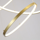 Lustre Pendente Skylight Júpiter 3038 Led Bivolt Dourado
