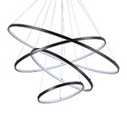 Lustre Pendente Skylight Júpiter 3038 Led Bivolt Preto Sky-30