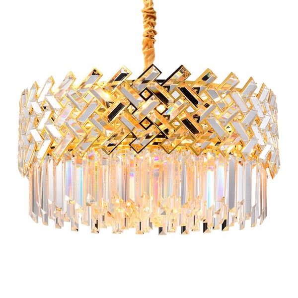 Lustre Pendente Skylight Lor 4005 Dourado Redondo 60 G9 Bivol